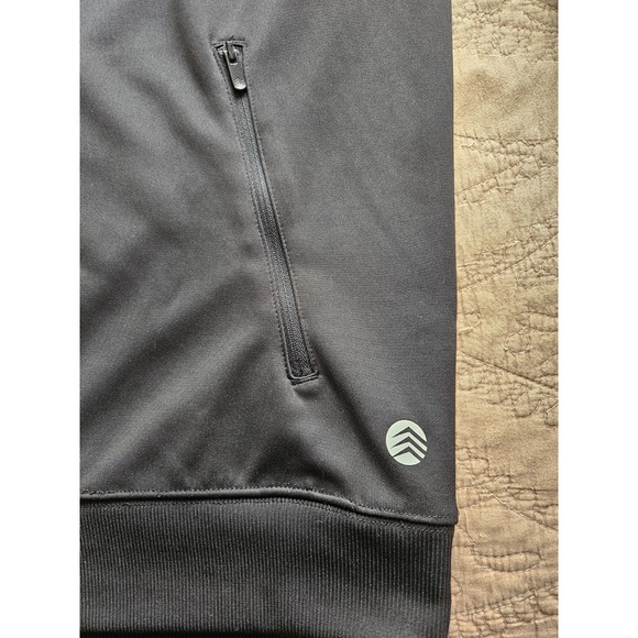 Solaris Men's Heavy Jacket Full Zip Black White Outdoor Casual, 3XT - Picture 8 of 8